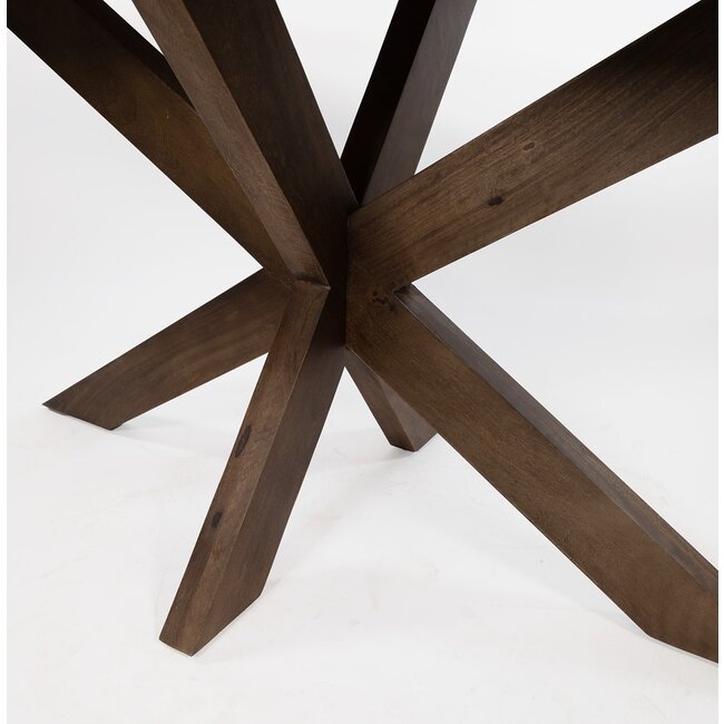 MySons Eetkamertafel Capricorn 180 cm Acacia Marron Bruin