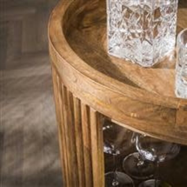 WoonStijl Wijntrolley Wave