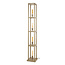 WoonStijl Vloerlamp 4L Quadra Beige