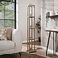WoonStijl Vloerlamp 4L Quadra Beige