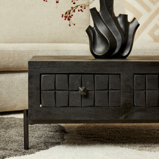 Starfurn Salontafel Brandy Black | 80 cm