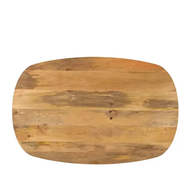 Benoa Eettafel Deens Ovaal Runa met Houten Onderstel 140