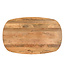 Benoa Eettafel Deens Ovaal Runa met Houten Onderstel 160