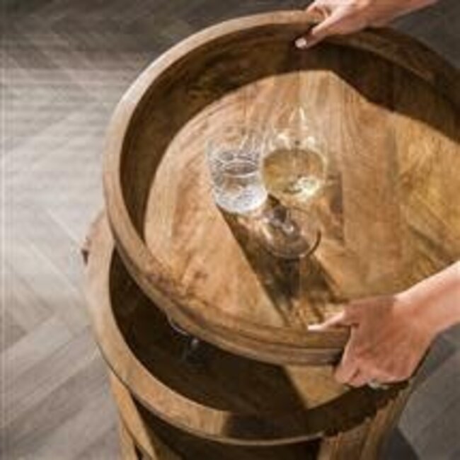 WoonStijl Wijntrolley Wave