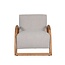 Label51 Fauteuil Viggo Naturel boucle - naturel eiken