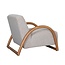 Label51 Fauteuil Viggo Naturel boucle - naturel eiken