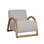 Label51 Fauteuil Viggo Naturel boucle - naturel eiken