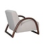 Label51 Fauteuil Viggo Naturel Boucle - Walnoot eiken