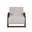 Label51 Fauteuil Viggo Naturel Boucle - Walnoot eiken