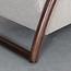 Label51 Fauteuil Viggo Naturel Boucle - Walnoot eiken