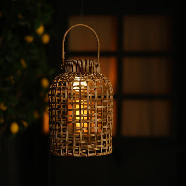 Solar Madora M bruin - 20,5 x 20,5 x 30 cm