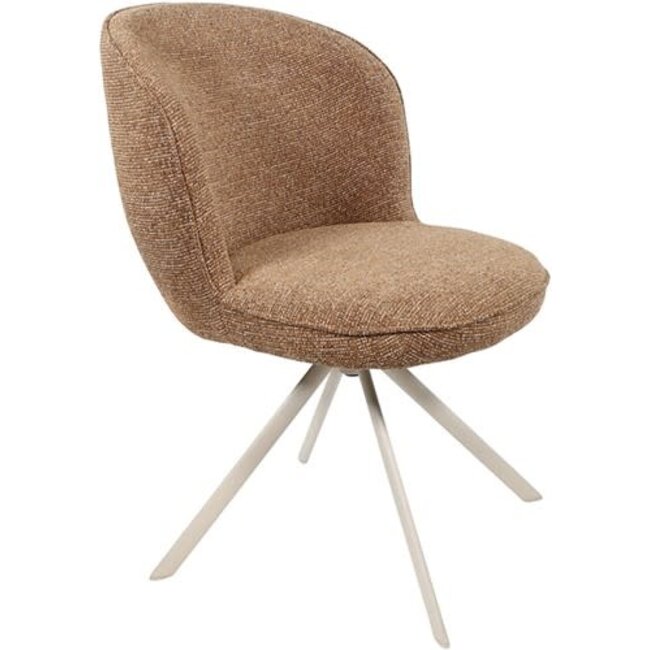 Nijwie Eetkamerstoel Kate - draaipoot 360 - Present Autumn 273