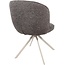 Nijwie Eetkamerstoel Kate - draaipoot 360 - Present  Dark Brown 456