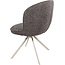 Nijwie Eetkamerstoel Kate - draaipoot 360 - Present  Dark Brown 456