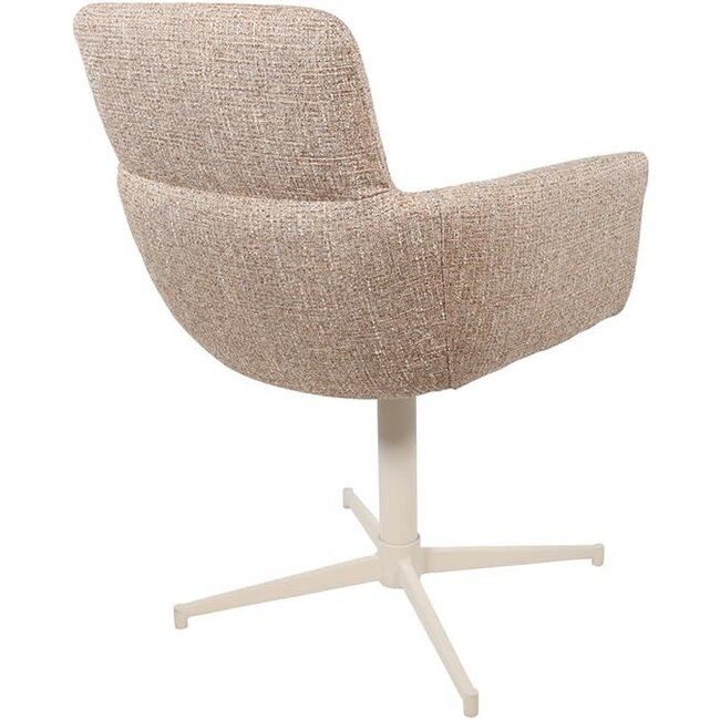 Nijwie Eetkamerstoel William - draaipoot 360 - Hazel 170