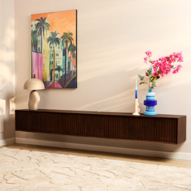 Starfurn Zwevend tv meubel Madison Brown | 240 cm