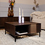 Starfurn Salontafel Madison Brown | 80 cm | Vierkant