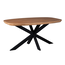 Starfurn Eettafel Madison Naturel | 160 cm | Deens ovaal