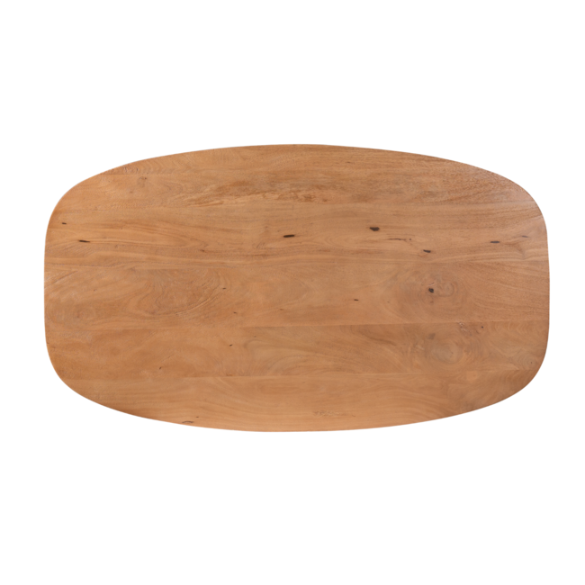 Starfurn Eettafel Madison Naturel | 160 cm | Deens ovaal