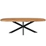 Starfurn Eettafel Madison Naturel | 240 cm | Deens ovaal
