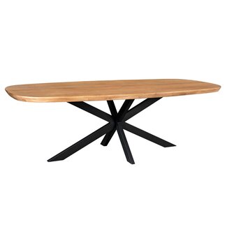Starfurn Eettafel Madison Naturel | 240 cm | Deens ovaal