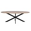 Starfurn Eiken eettafel Ferris | Ovaal 180 cm | Naturel