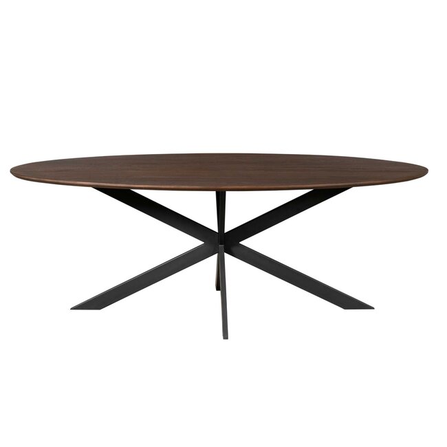 Starfurn Eiken eettafel Ferris | Ovaal 240 cm | Brown