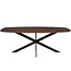 Starfurn Eiken eettafel Ferris | Deens Ovaal 200 cm | Brown