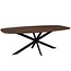 Starfurn Eiken eettafel Ferris | Deens Ovaal 200 cm | Brown