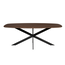 Starfurn Eiken eettafel Ferris | Deens Ovaal 180 cm | Brown