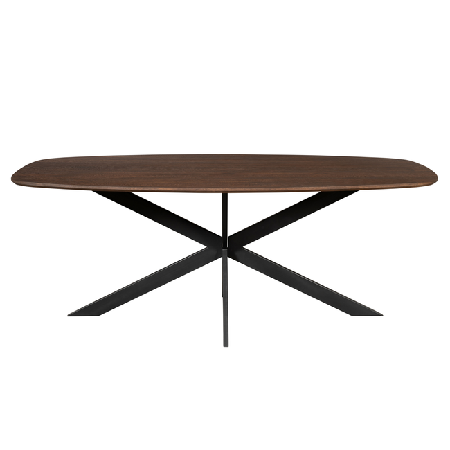 Starfurn Eiken eettafel Ferris | Deens Ovaal 280 cm | Brown