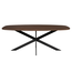 Starfurn Eiken eettafel Ferris | Deens Ovaal 280 cm | Brown