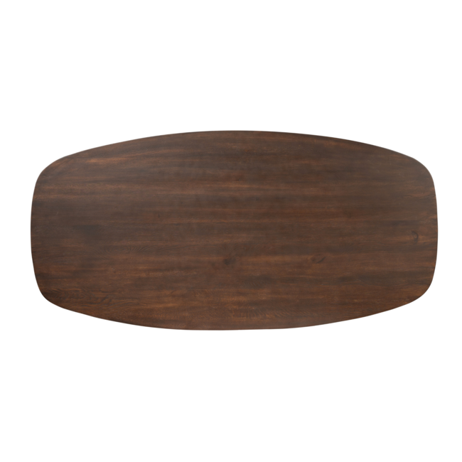 Starfurn Eiken eettafel Ferris | Deens Ovaal 280 cm | Brown