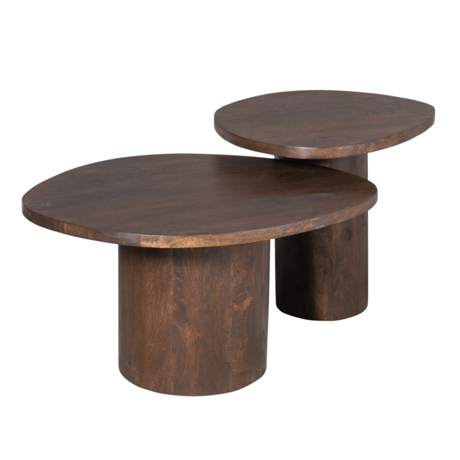 Starfurn Salontafel Mirre | Brown | Set van 2