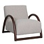 Label51 Fauteuil Viggo Naturel Boucle - Walnoot eiken