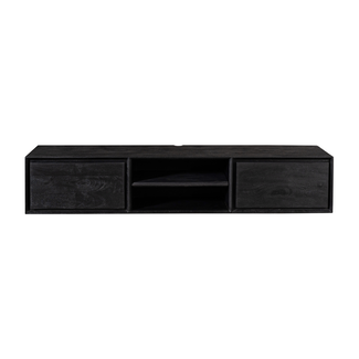Starfurn Zwevend tv meubel Ambiance Black | 160 cm