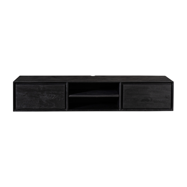 Starfurn Zwevend tv meubel Ambiance Black | 160 cm