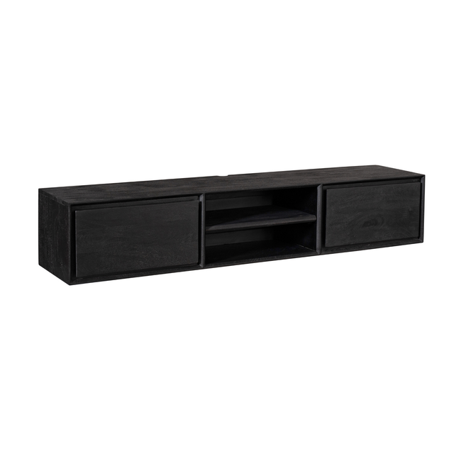 Starfurn Zwevend tv meubel Ambiance Black | 160 cm