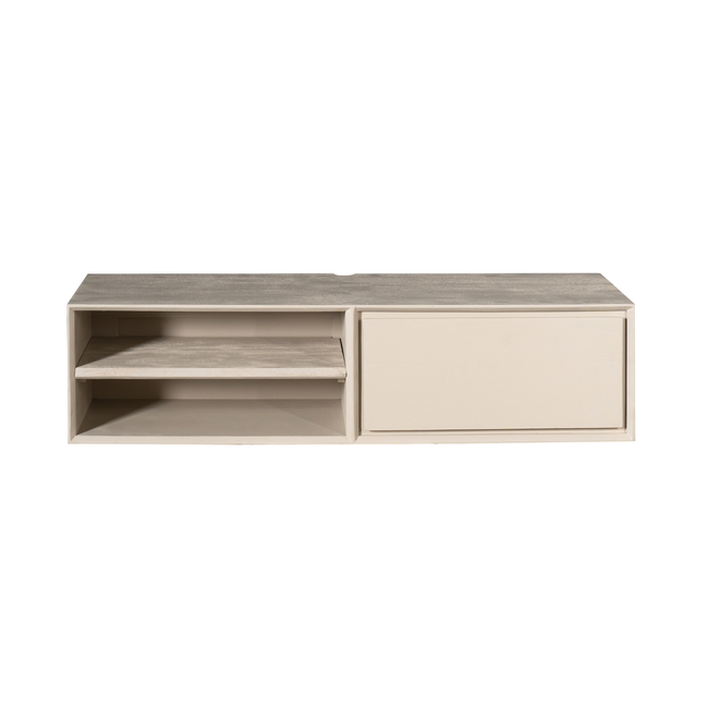 Starfurn Zwevend tv meubel Ambiance Sand | 120 cm