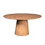 Starfurn Eettafel Madison Natural | 130 cm | Kolom Poot