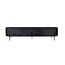 Starfurn Tv meubel Excellent Black | 240 cm