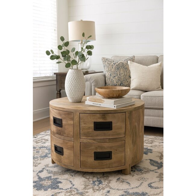 Benoa Salontafel Novelle met 4 lades - 80 cm