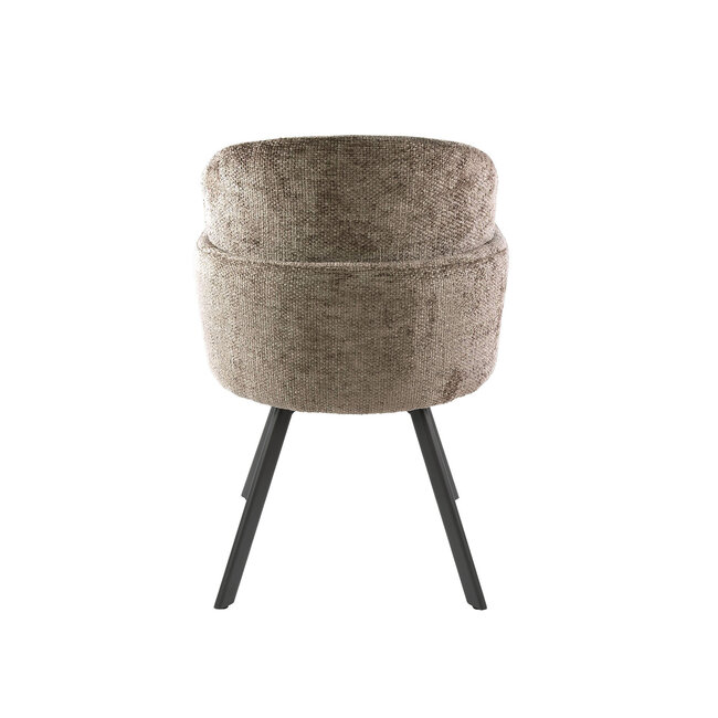 WoonStijl Armstoel Embrace draaibaar - Hoven champagne