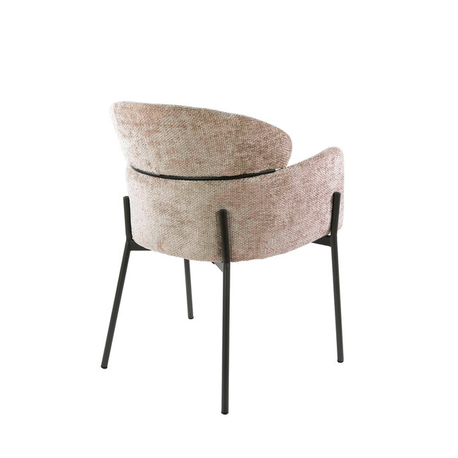 WoonStijl Eetkamerstoel ronde rug Curva Hoven Zand