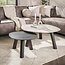 WoonStijl Salontafel Twin log set van 2 salontafels