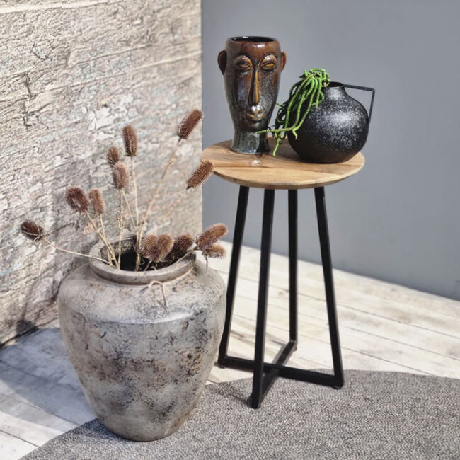 Benoa Bijzettafel rond mango Ø 40 cm