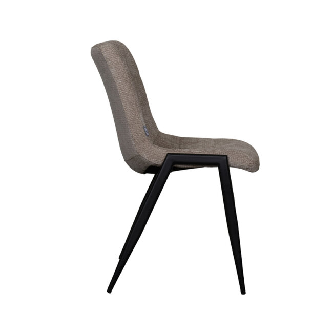Label51 Eetkamerstoel Noor - Clay - Elite - Black Frame