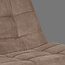 Label51 Fauteuil Alvar - Taupe - Micro Suede - Excl. Hocker