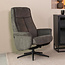 Label51 Fauteuil Bergen - Antraciet - Cosmo - Excl. Hocker