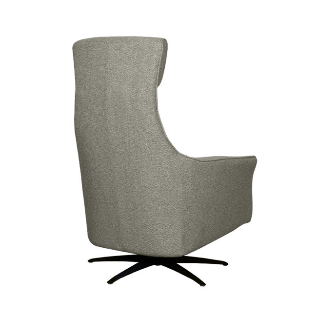 Label51 Fauteuil Lund - Truffel grijs - Boucle - One Size